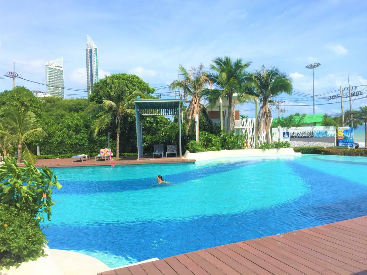 جومتين بيتش Cosy Lumpini Beachfront One Bedroom Jomtein المظهر الخارجي الصورة