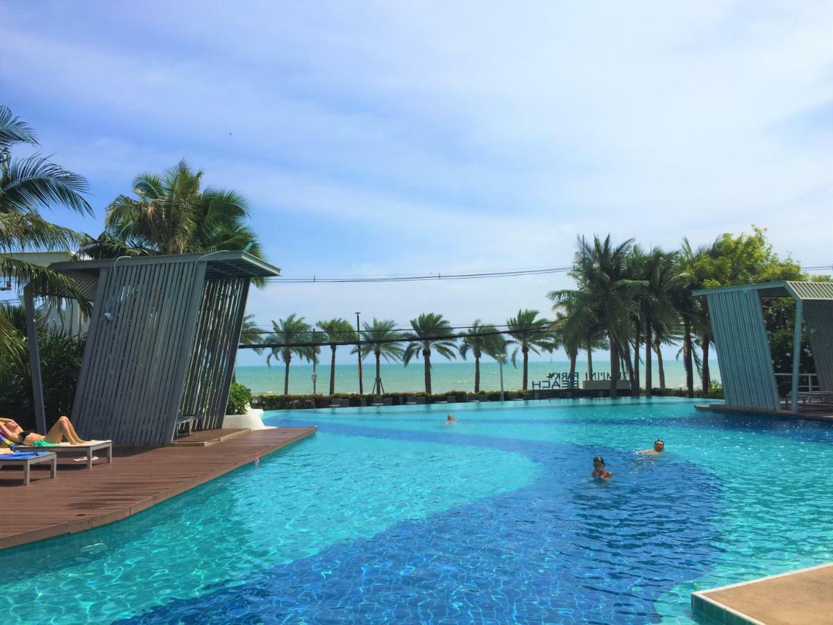 جومتين بيتش Cosy Lumpini Beachfront One Bedroom Jomtein المظهر الخارجي الصورة