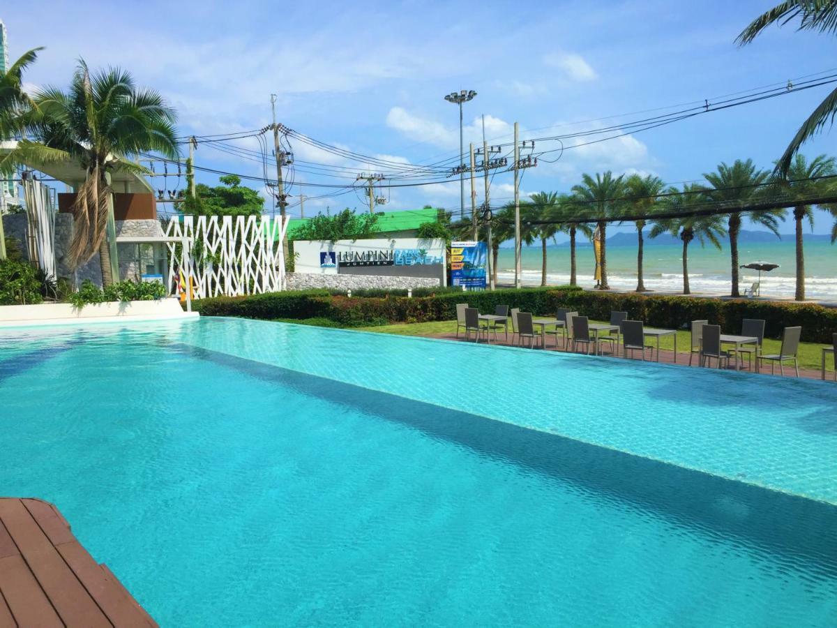 جومتين بيتش Cosy Lumpini Beachfront One Bedroom Jomtein المظهر الخارجي الصورة